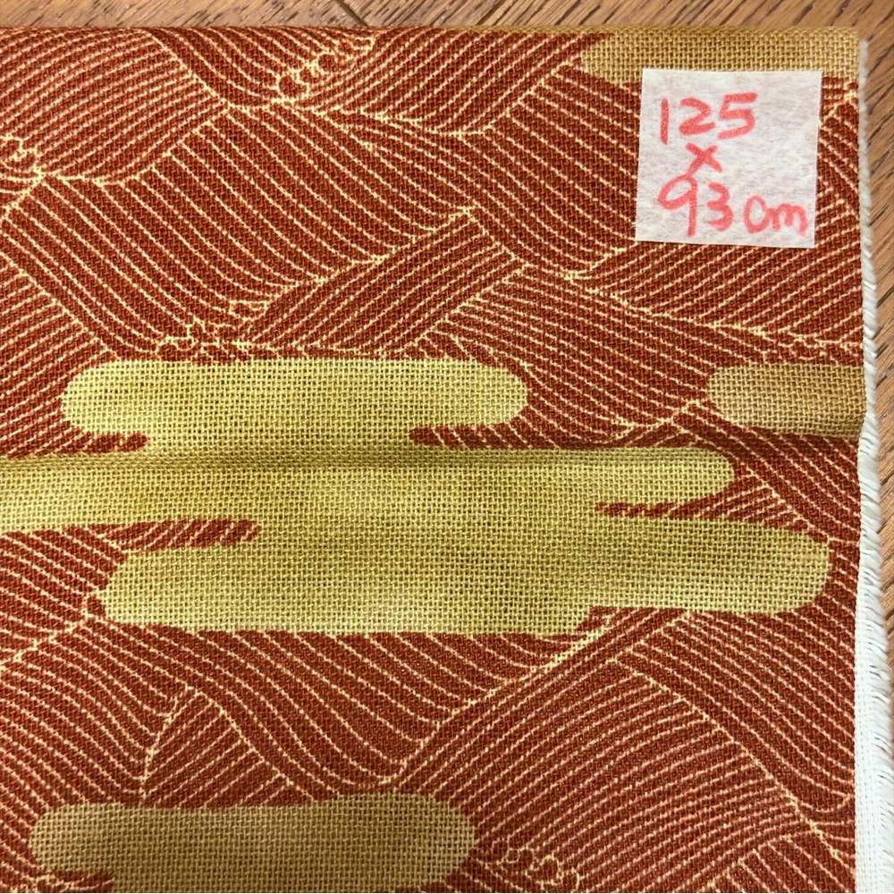 Japanese clouds Patterned Fabric for cushions